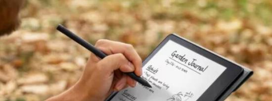 Kindle抄写员为电子阅读器家族带来手写笔