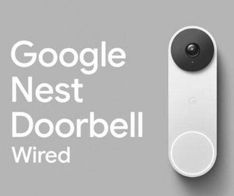 谷歌推出了一款新的门铃有线巢门球 价格为179美元
