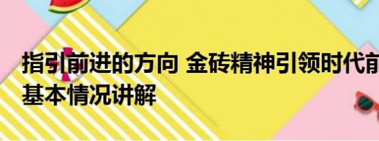 指引前进的方向 金砖精神引领时代前进方向 基本情况讲解