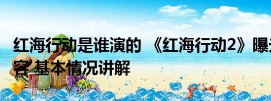 红海行动是谁演的 《红海行动2》曝光主演阵容 基本情况讲解
