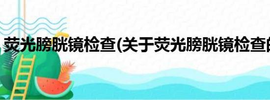 荧光膀胱镜检查(关于荧光膀胱镜检查的简介)