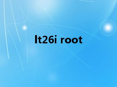 lt26i root