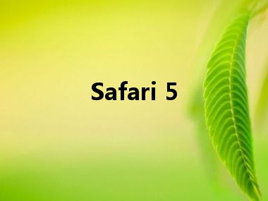 Safari 5