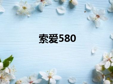 索爱580