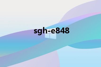sgh-e848