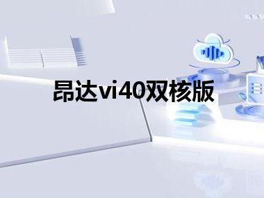 昂达vi40双核版
