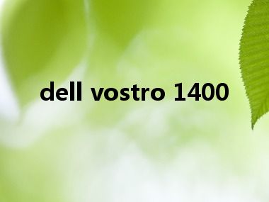 dell vostro 1400