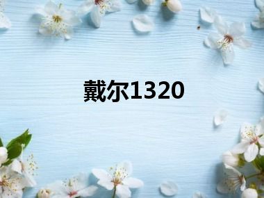 戴尔1320