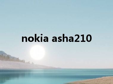 nokia asha210