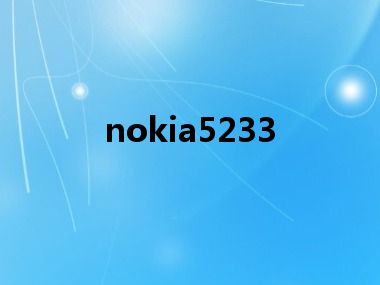 nokia5233
