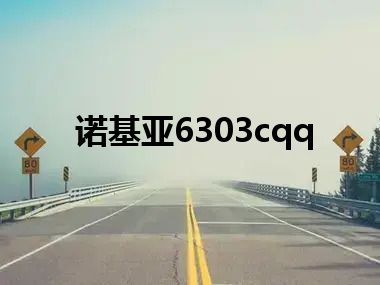 诺基亚6303cqq