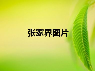 张家界图片